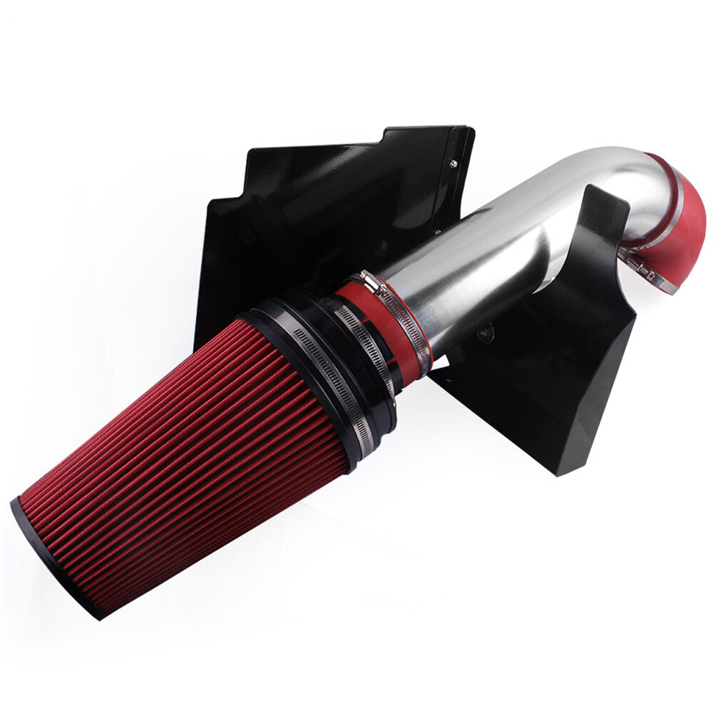 4in Red Heat Shield Cold Air Intake+Filter for 99-06 for Chevy V8 4.8L/5.3L/6.0L