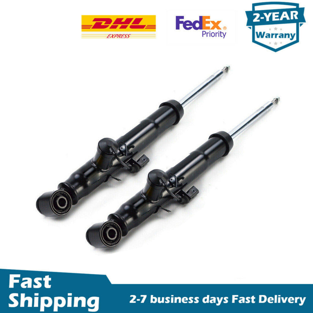 Pair Rear Left Right Shock Absorbers w/Electric Fit for Audi A6 S6 Avant Quattro C6