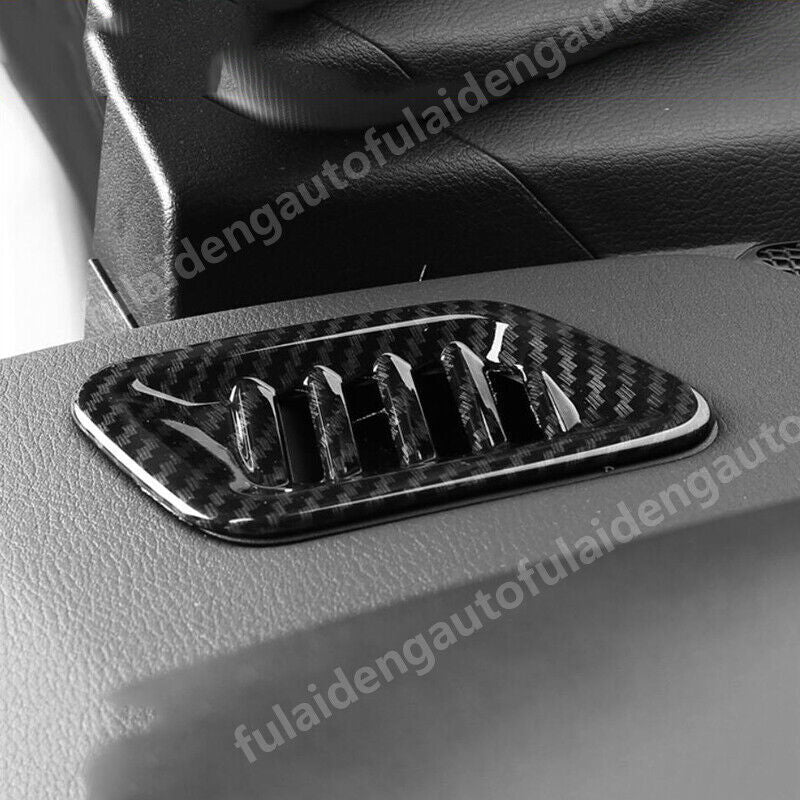 for Nissan Altima 2019-22 ABS Carbon Fiber Dashboard Air Outlet Vent Cover Trim