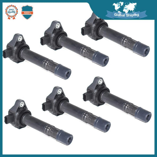 6X Ignition Coils for Honda Odyssey Accord Pilot for Acura MDX RLX TLX 30520-5G0-A01