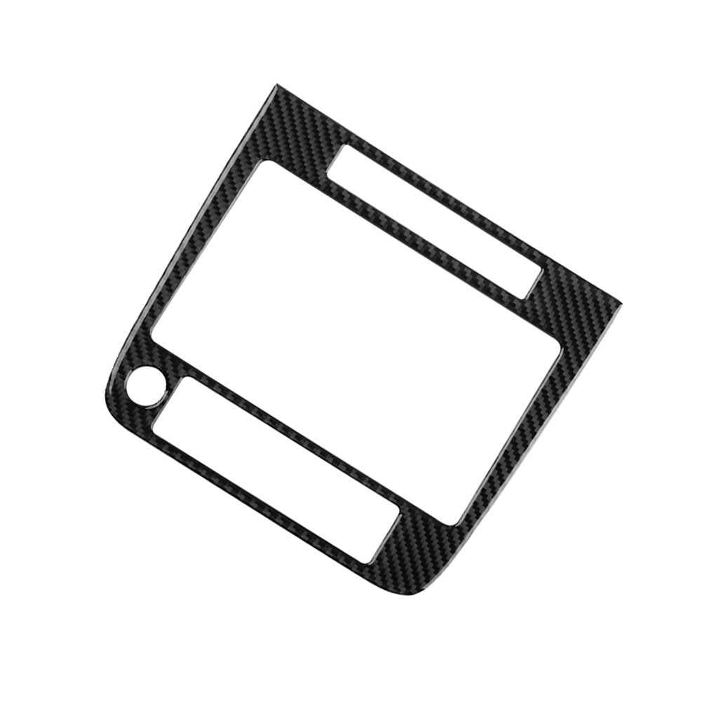 Carbon Fiber Navigation Area Trim Panel for VW Touareg 2011-2018 Type B