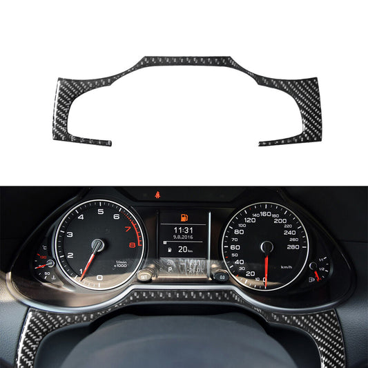 Carbon Fiber Inner Speedometer Frame Trim for Audi Q5 2009-2017