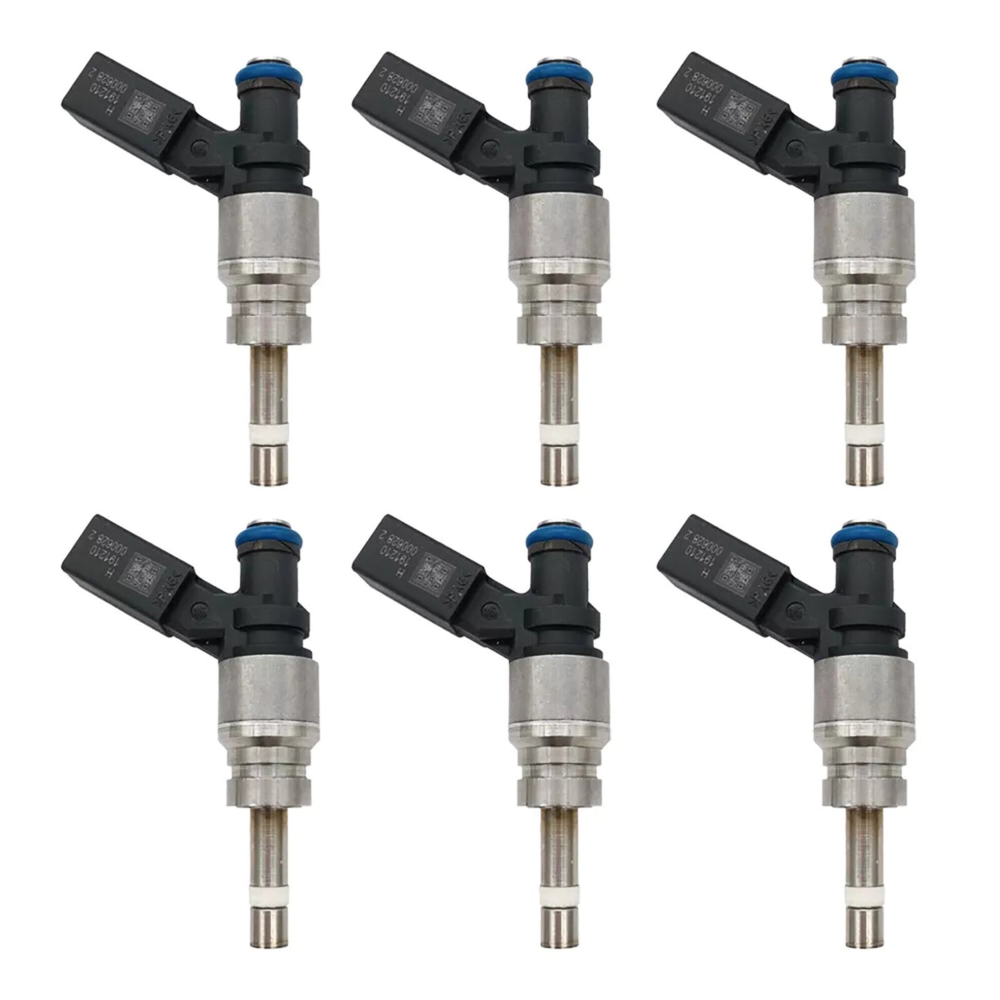 6PCS Fuel Injector 079906036C FJ1041 06E906036F for Audi A6 3.2L 3.1L 2.8L 10-11