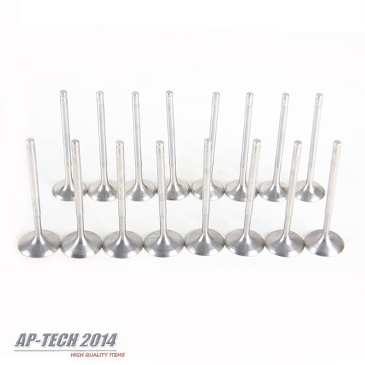 16Pcs 1.6L 2.0L Intake Exhaust Valves Kit Fit for BMW 118i 320i X1 X3 Z4 N46
