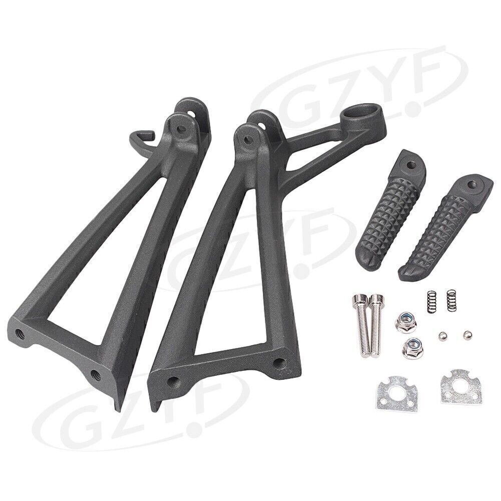 Rear Passenger Foot Pegs Footrest Bracket Fit for Yamaha YZF-R6 2003-2005 2004