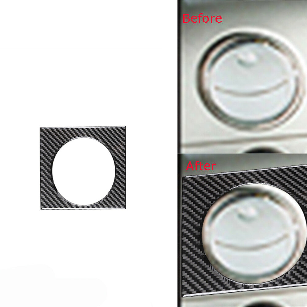 Carbon Fiber Driver Side Air Vent Outlet Trim Cover for Ford F150 2004-2008