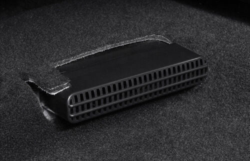 ABS Black Anti-Blocking Cover for Seat Air Outlet Vent for Toyota Highlander 20-2024