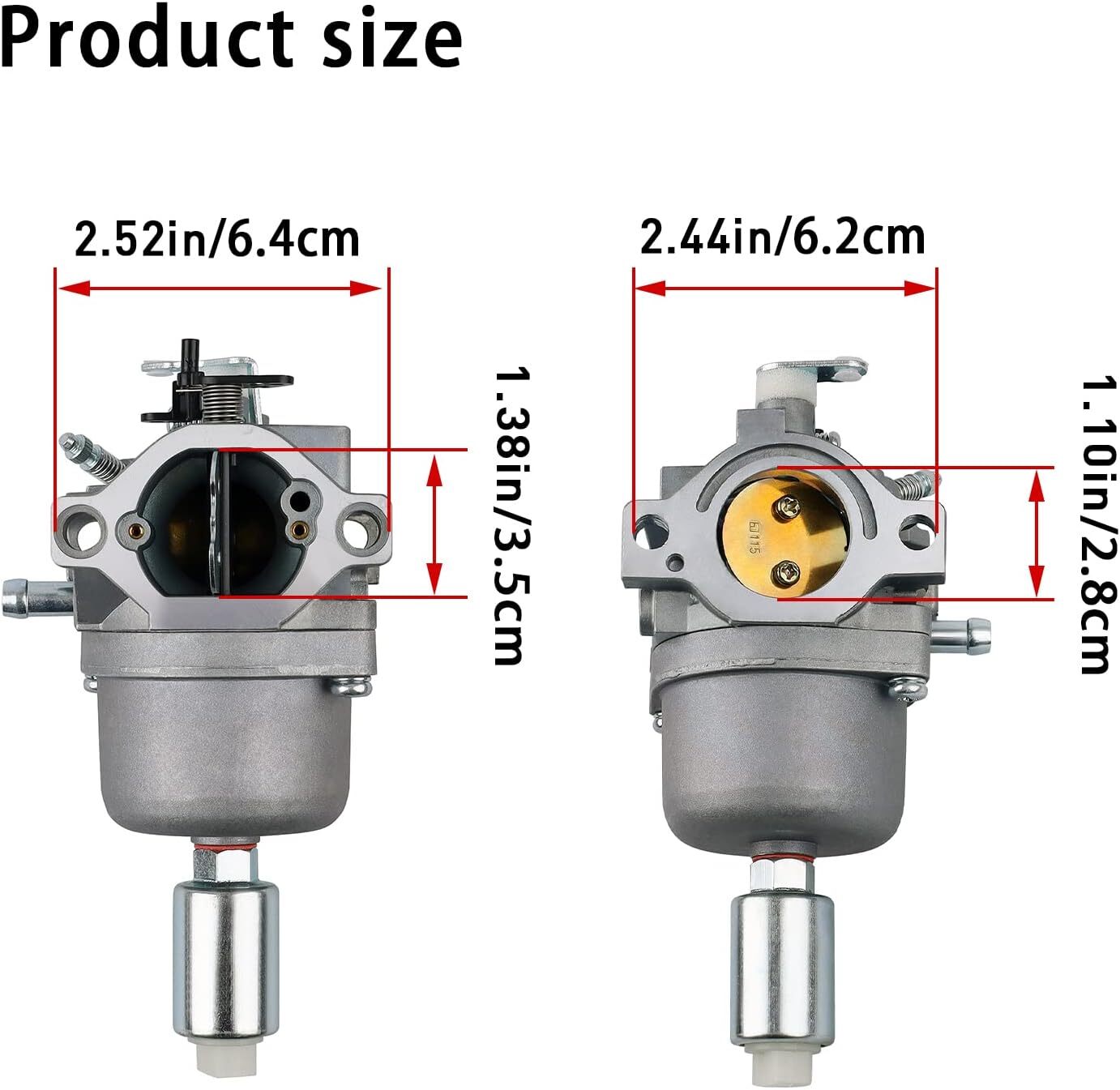 Carburetor for BS 594593 591731 794572 796109,14.5HP-21HP Intek Carb,Craftsman