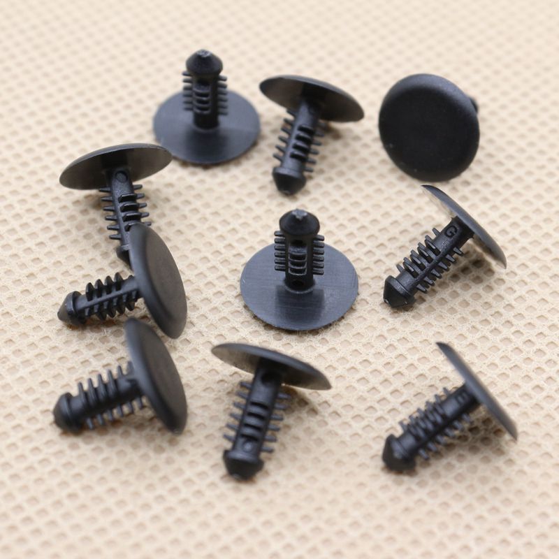 10-piece set of decorative panel fixing clips and rivets suitable for Mazda 9924-90-512B, 992490512B