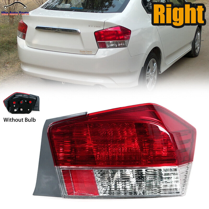Right Side Rear Tail Light Rear Brake Lamp NO Bulb for Honda City 2008-2011