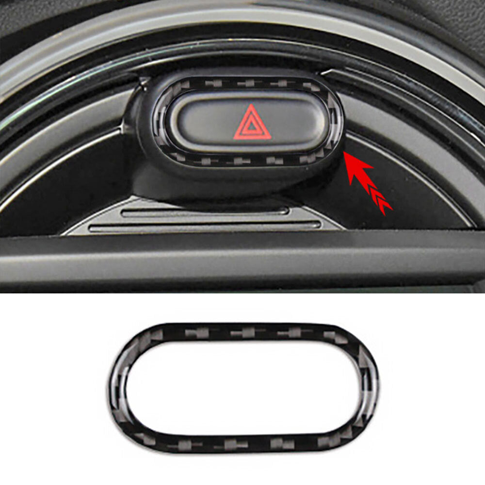 Car Safety Warning Light Button Sticker for MINI COOPER S JCW F54 F55 F56 F57