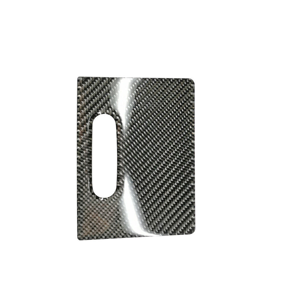 Carbon Fiber Cigarette Lighter Panel Cover Trim for Toyota for Corolla 2014-2018