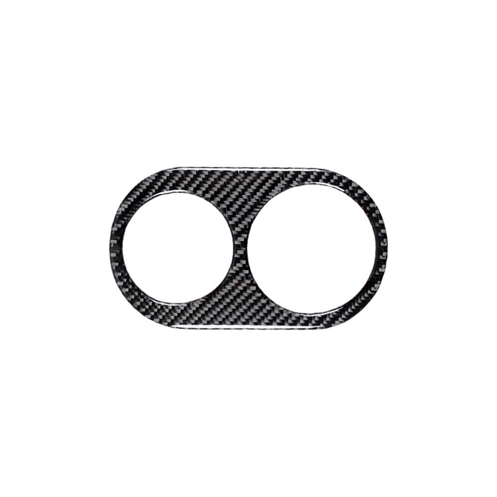 1X Carbon Fibre Rear Cup Holder Trim for Jaguar XF 2009-2011