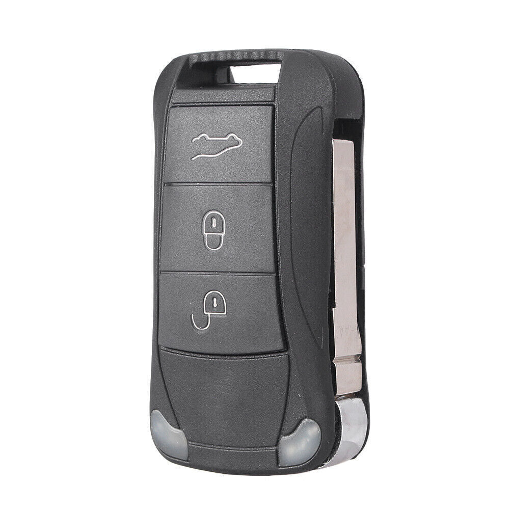 1x Car Key Shell With 3 Button For 2003-2011 for Porsche for Cayenne