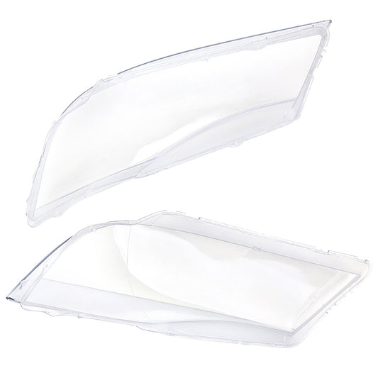 Transparent left and right headlight lens cover protective case for BMW 3 Series E90 2006-2012