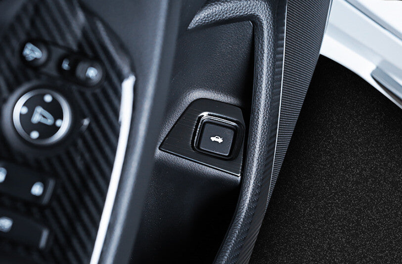 Back Door Tailgate Switch Cover Trim for Honda Accord 2018-2022 Black Titanium