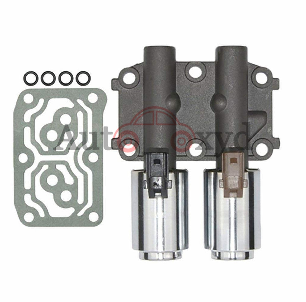 Dual linear solenoid valve for transmission with gasket 08-14, suitable for Honda Accord, CR-V, for Acura 2.4L.