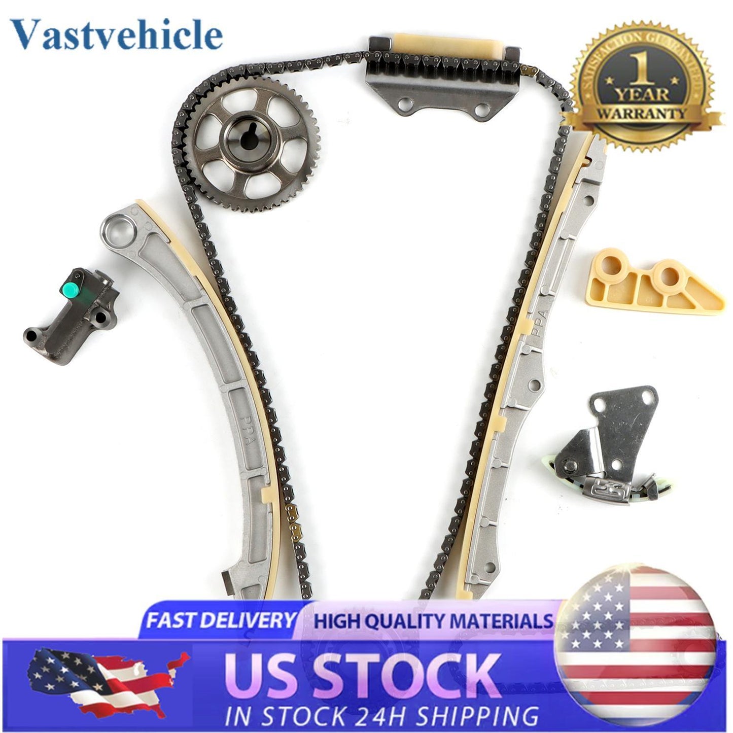 Engine Timing Chain Kit for Honda Accord CRV Element 2.4L 2003-2011 K24A4 K24A8