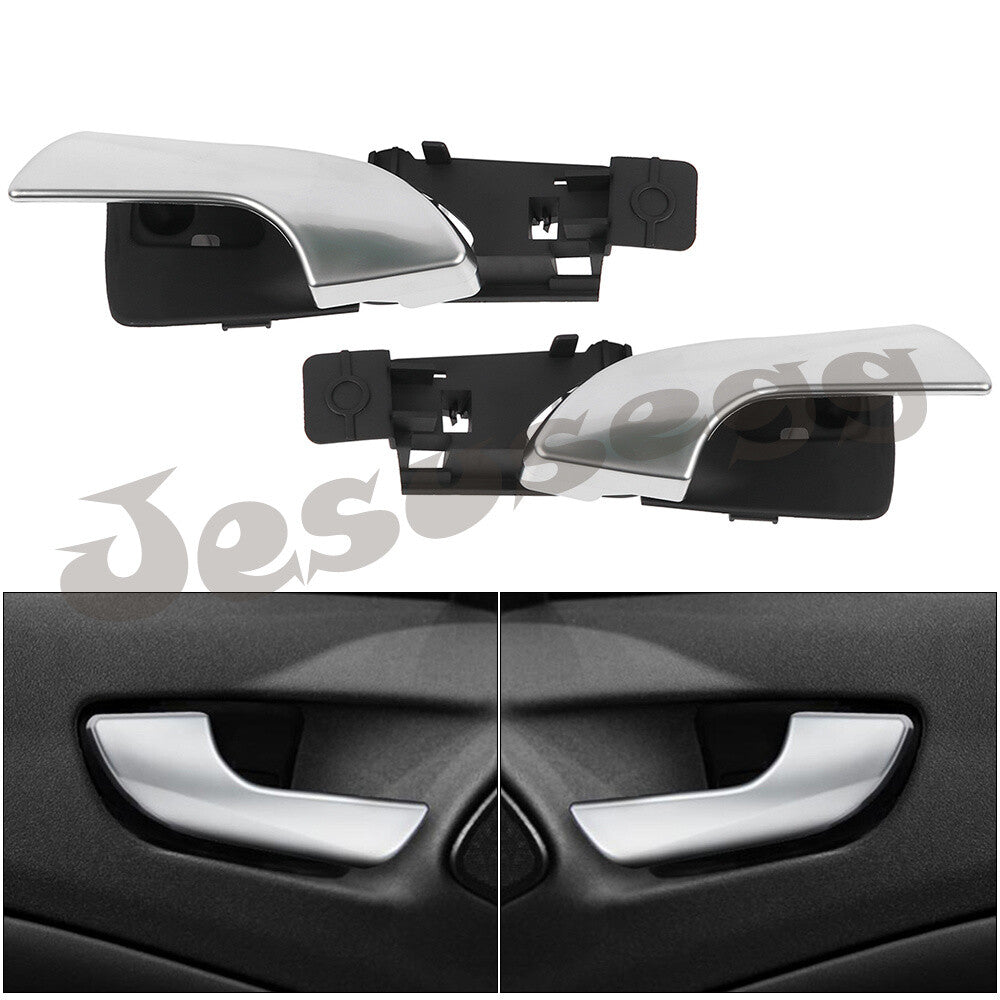Set of 2 Front R+L Side Interior Door Handle for Alfa Romeo Giulietta 2010-19