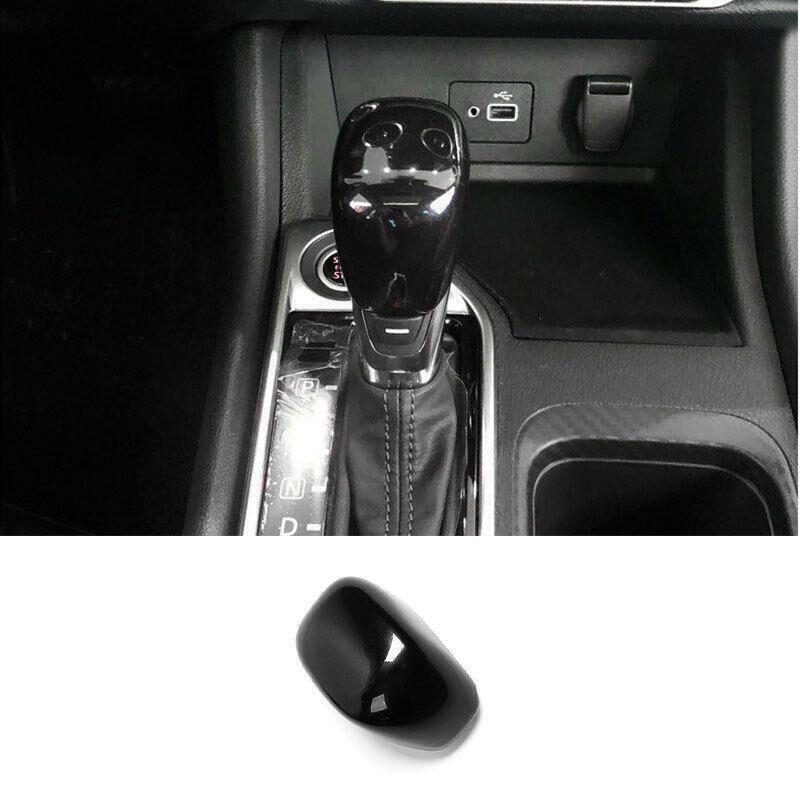 Central Console Gear Shift Knob Trim 1X for Nissan Altima 2019-2022 Bright Black