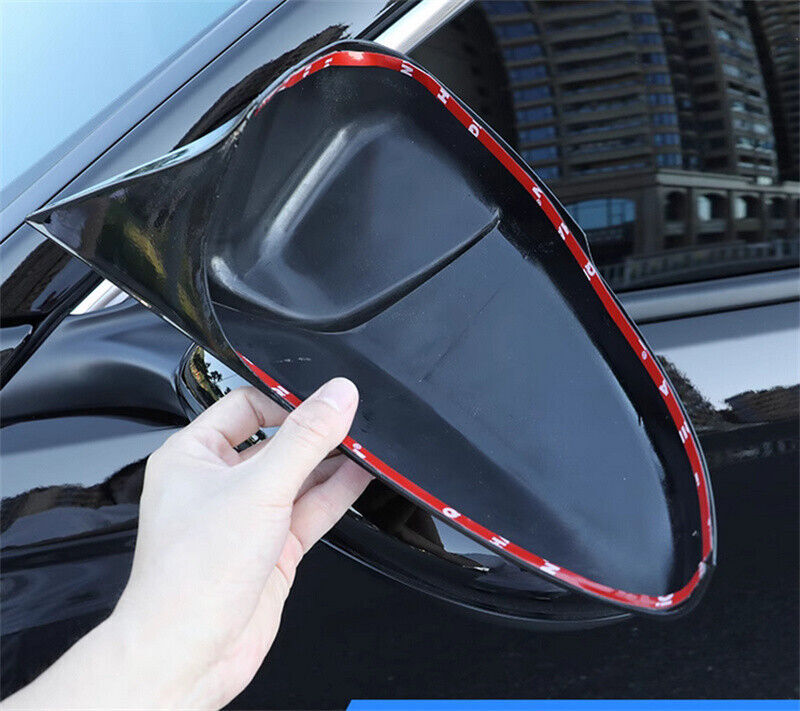 Carbon Fiber Style ABS Rearview Door Mirror Cover Fit for Honda Accord 2023-2024
