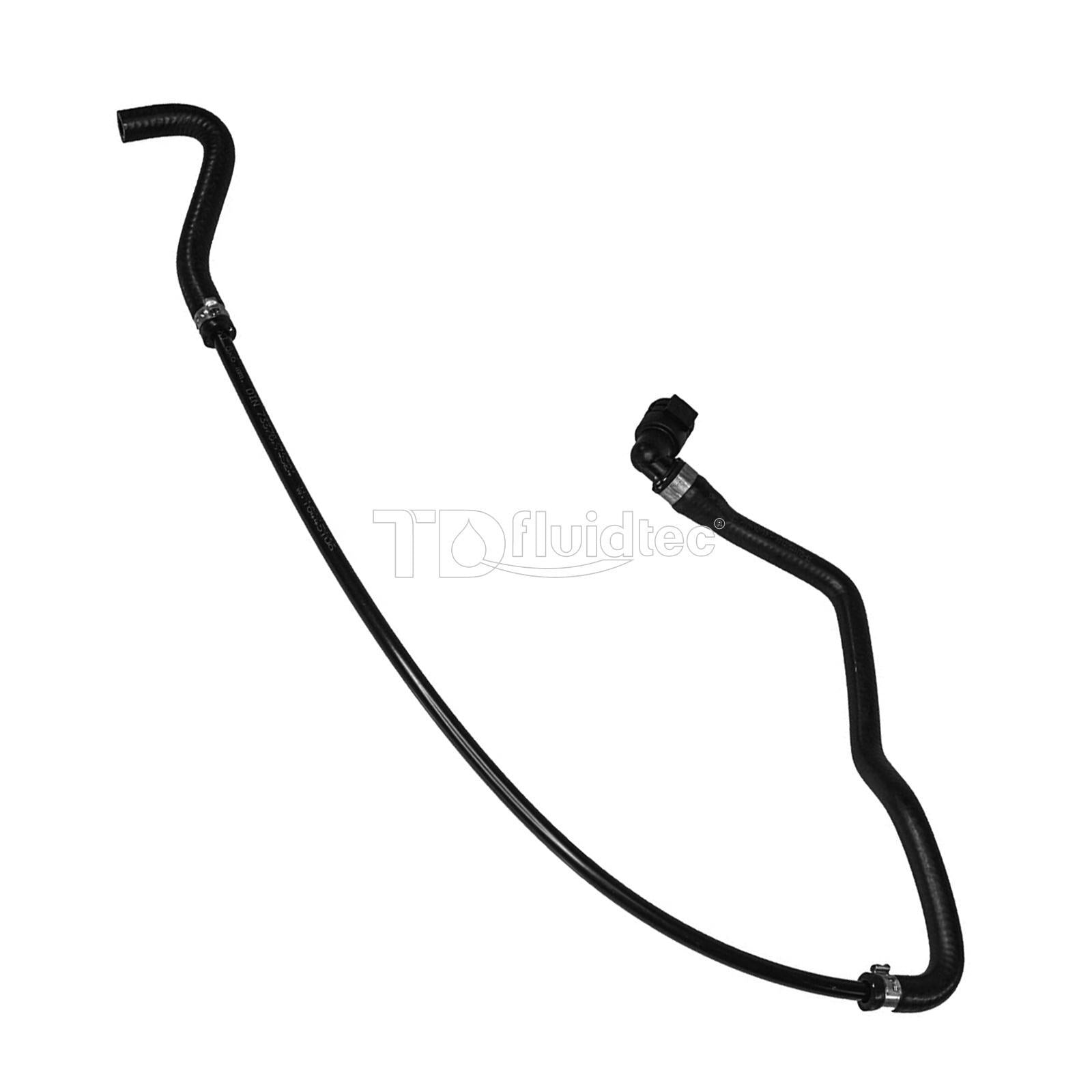 17127521775 Extended fuel tank to Rad upper coolant hose for BMW E60 E63 E64