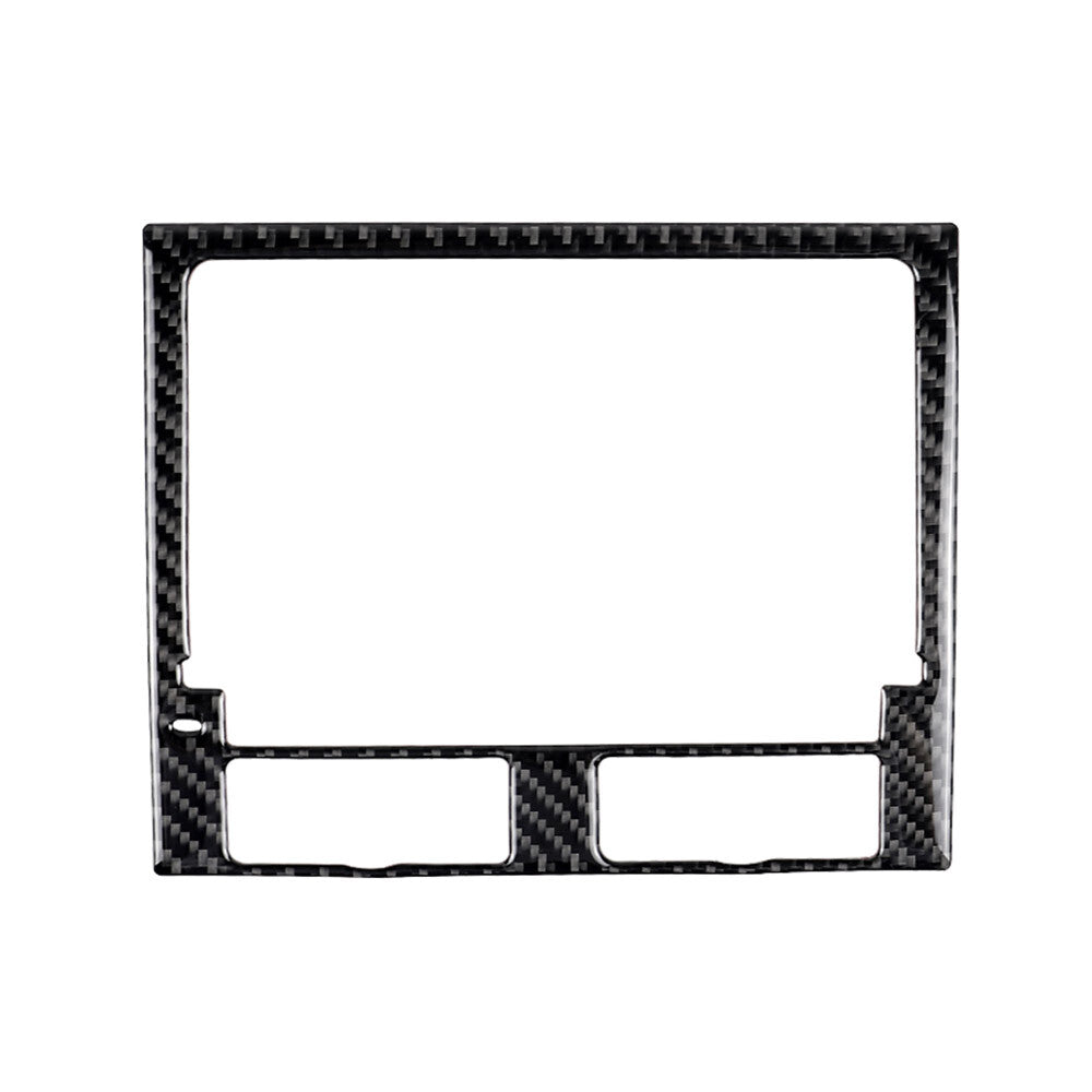 Carbon fiber center console GPS frame sticker for Porsche Macan 2014 - 2019