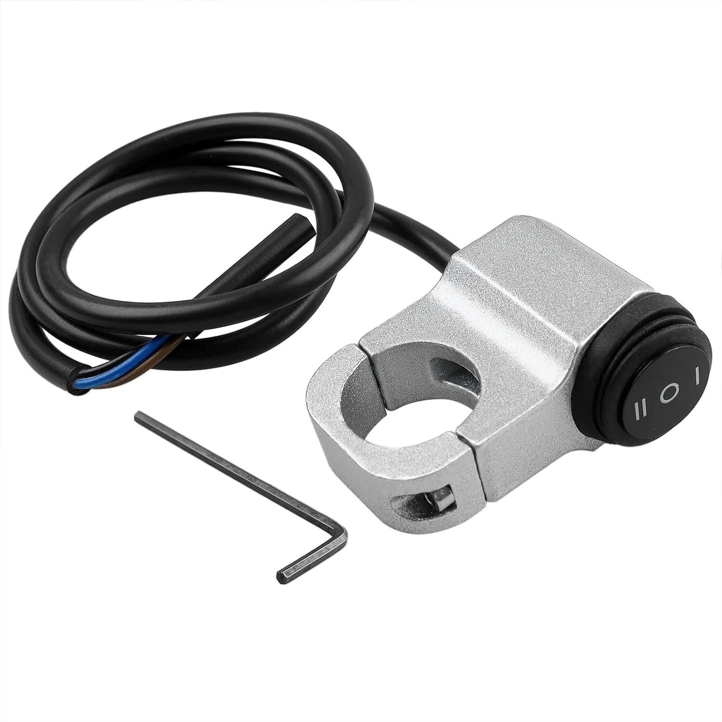 12V Waterproof Motorcycle ATV Handlebar Headlight Switch,7/8 22-23mm Handlebar