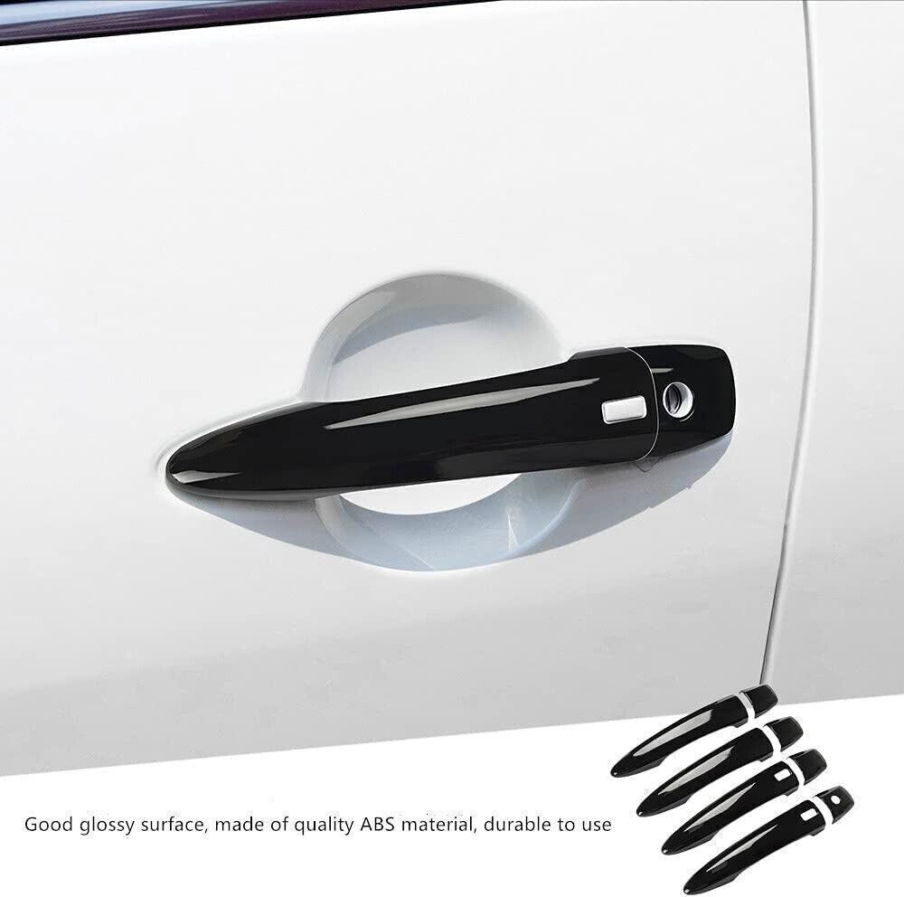 FOR 2020-2023 for Nissan Sentra Sylphy glossy black outer door handle cover trim abs