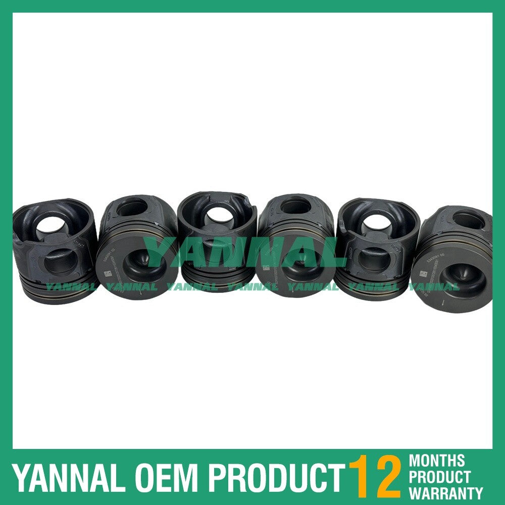 6X 5343091 3920692 5267807 Piston std size 116 mm suitable for 6LTAA 9.3 engine