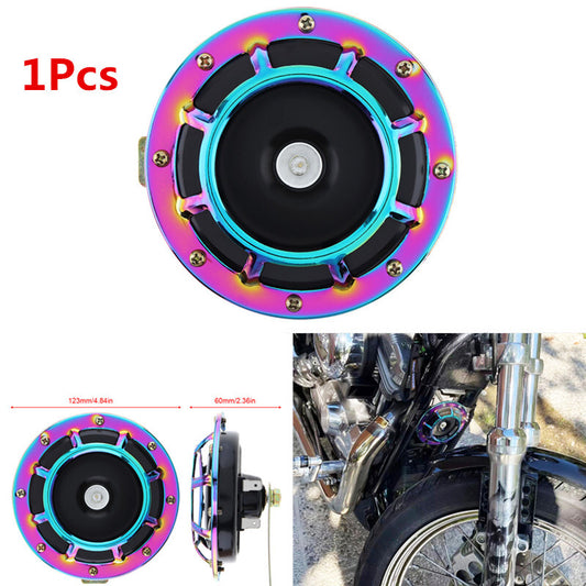 1PC Motorcycle Compact Electric Blast Tone Loud Horn 12V 115DB Speaker Horn