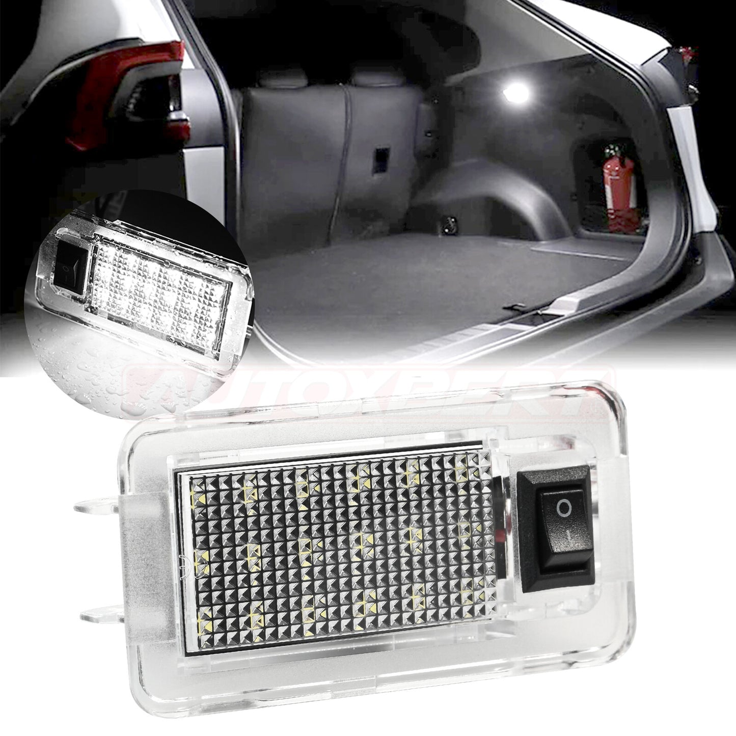 1x LED Luggage Compartment Boot Lights for Toyota RAV4 MK5 XA50 for Scion Highlander