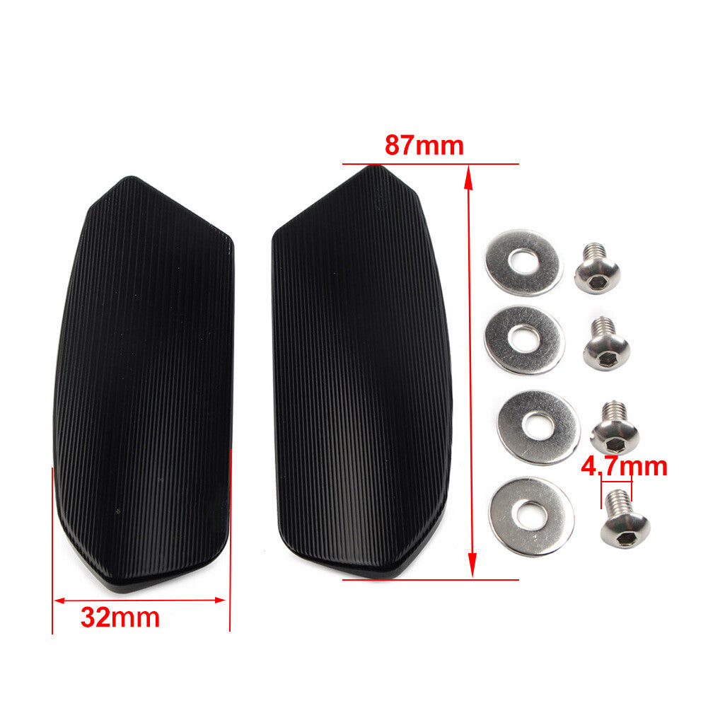 FIT for Suzuki GSX-R GSXR 1000 GSXR1000 Rearview Mirror Block Off Base Plates Mounts