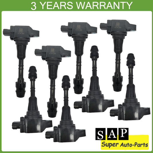 8PCS Igniton Coil UF551 for Nissan Titan NV3500 Armada Pathfinder for Infiniti QX56