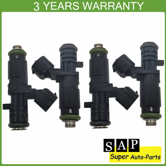 New Set of 4 Fuel Injectors Nozzle 5WY2805A fits for Kia Pride 5WY-2805A