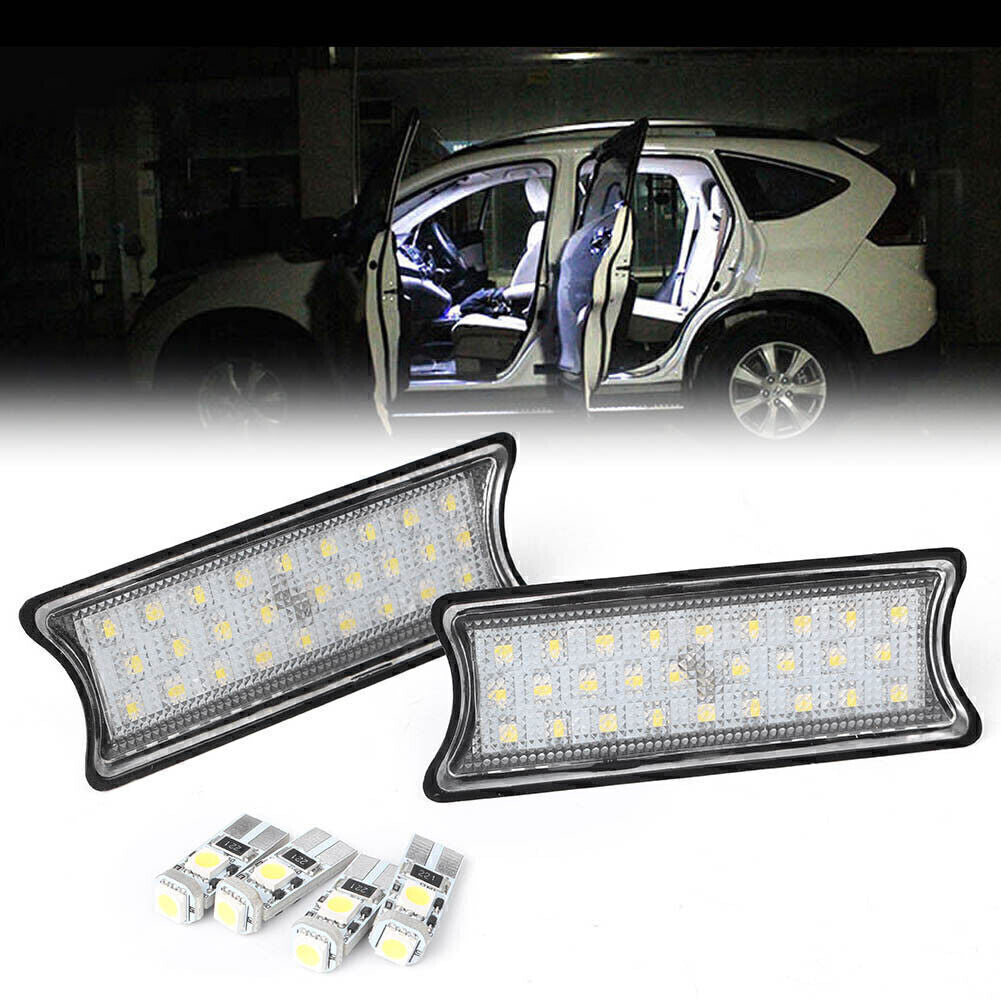 LED Interior Dome Light Lamp White for 2003 2004-2010 for BMW 5 Series E60 Sedan 2PC