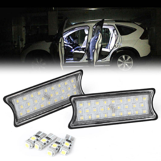 LED Interior Dome Light Lamp White for 2003 2004-2010 for BMW 5 Series E60 Sedan 2PC