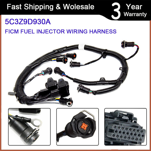 FICM Fuel Injector Wiring Harness for 03-07 for Ford Super Duty 6.0L NEW