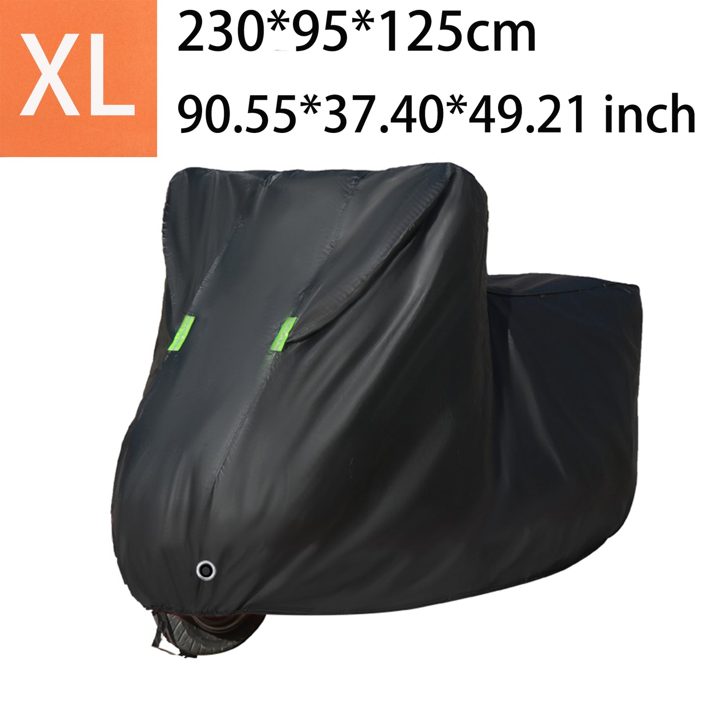 Motorcycle Cover Waterproof for Winter Outside Storage Snow Rain Universal
