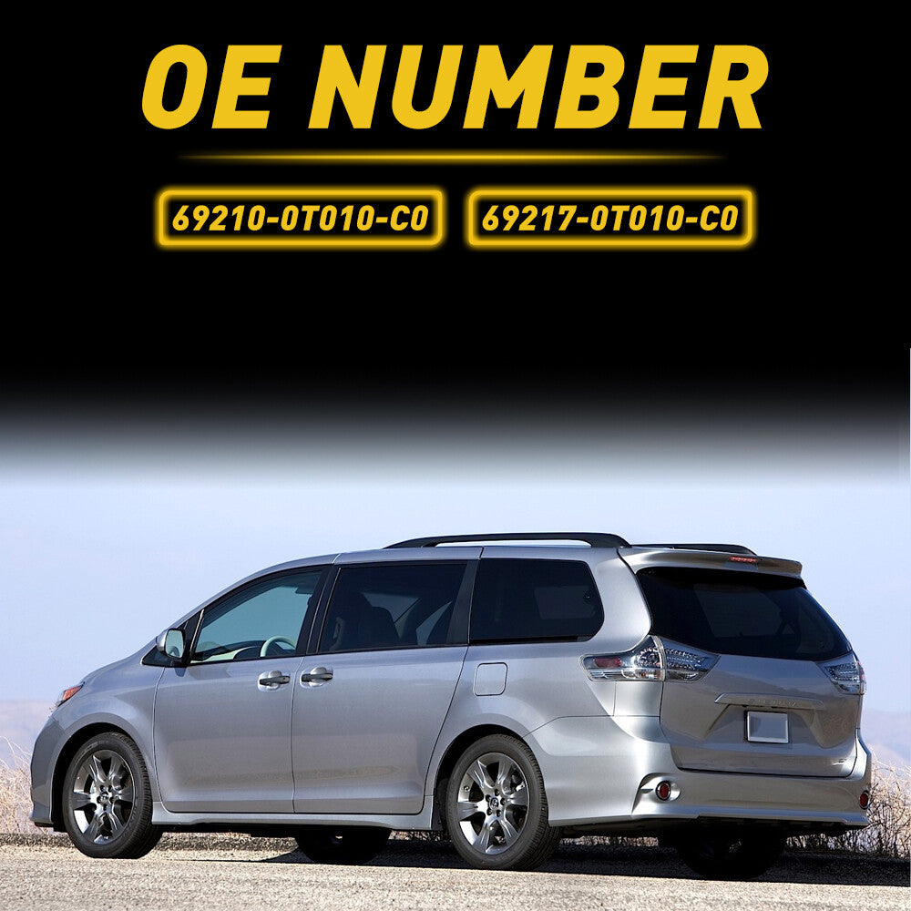 2009-2012 for Toyota Venza front-wheel drive side exterior door handles