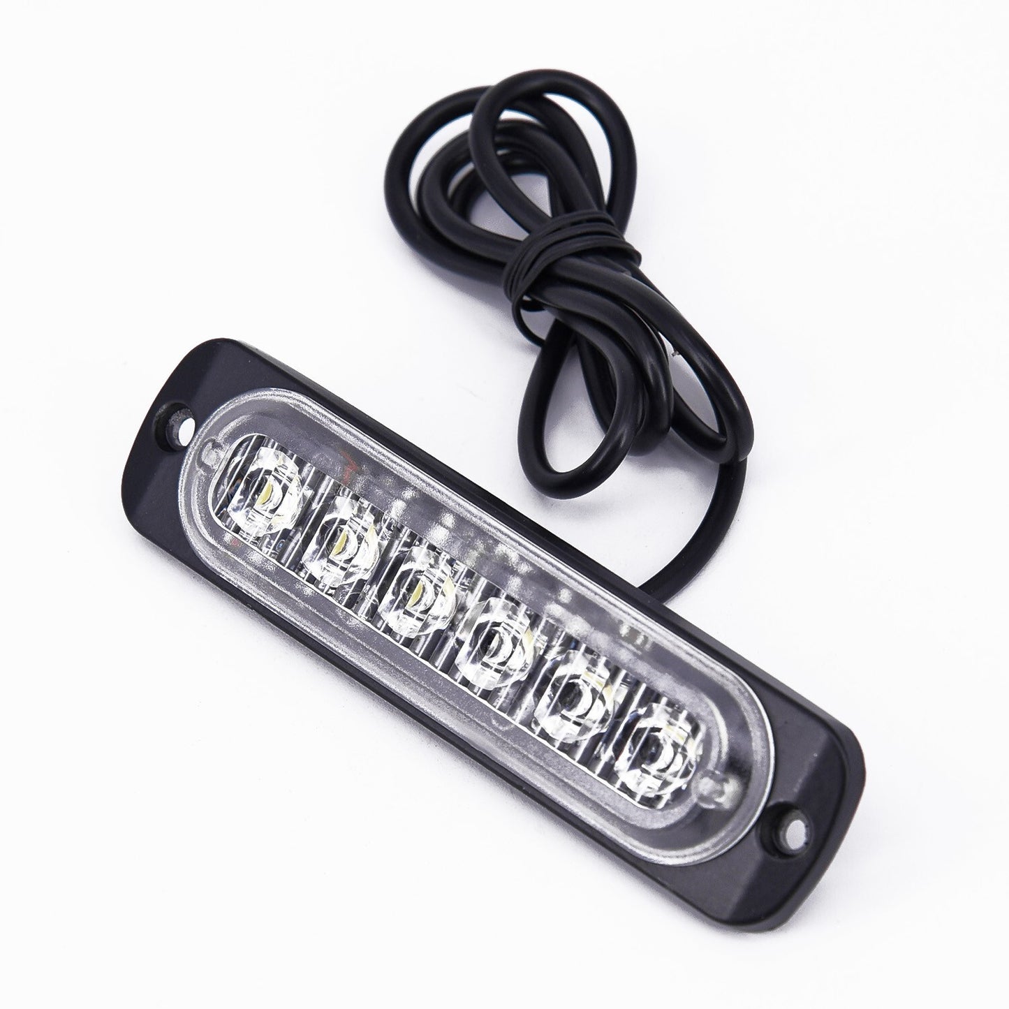 Universal Car Truck 6 LED Daytime Running Light DRL Daylight Fog-Lamp Headlight