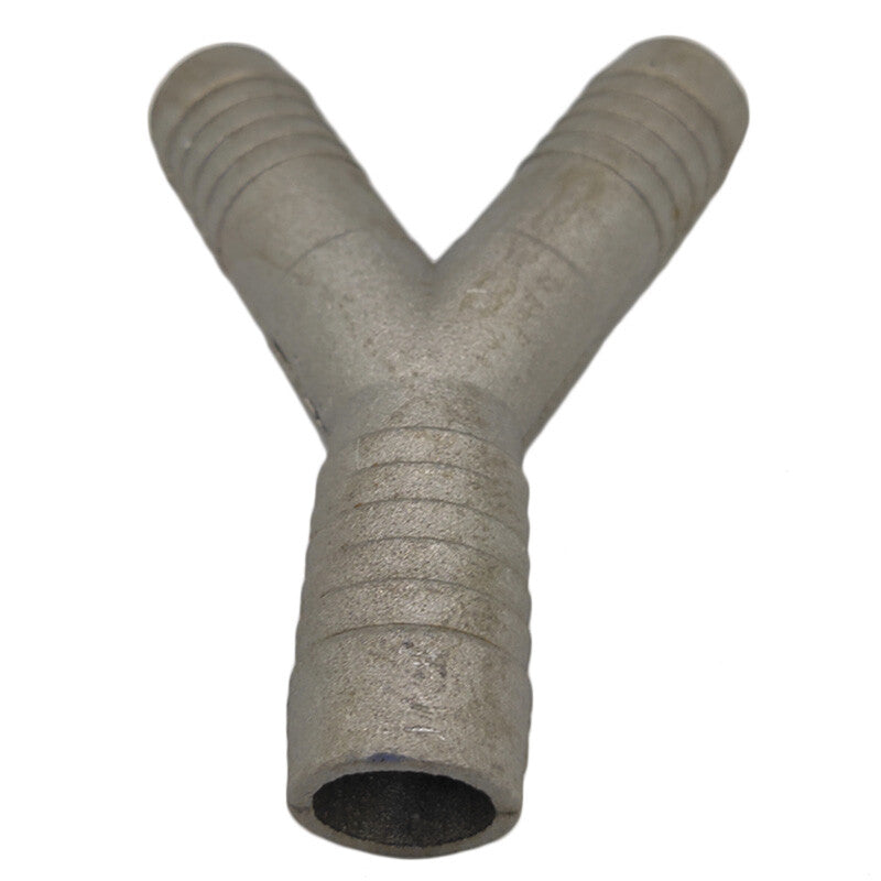 1x 3/4 inch 19mm Y 3-Way Heater Hose Connector Pipe Coolant Fitting Adapter