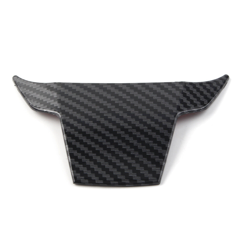 Carbon Fiber Style Steering Wheel Cover Trim Fit for Honda for Civic 10th Gen 2016-2017