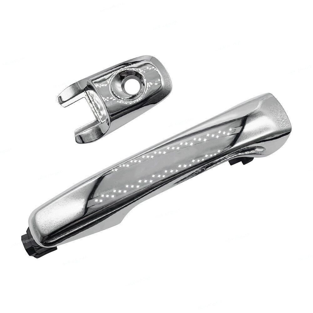 Front Left Side Exterior Door Handle All Chrome Fits 2011-2017 for Ford Explorer
