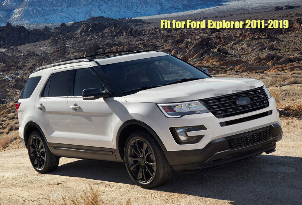 4X Side Window Deflector Visors Rain Guards Vent Shade for Ford Explorer 11-2019