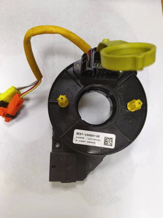 Steering wheel spiral cable clock spring BE5T-14A664-AB suitable for 10, 11, and 12 for Ford Fusion models.