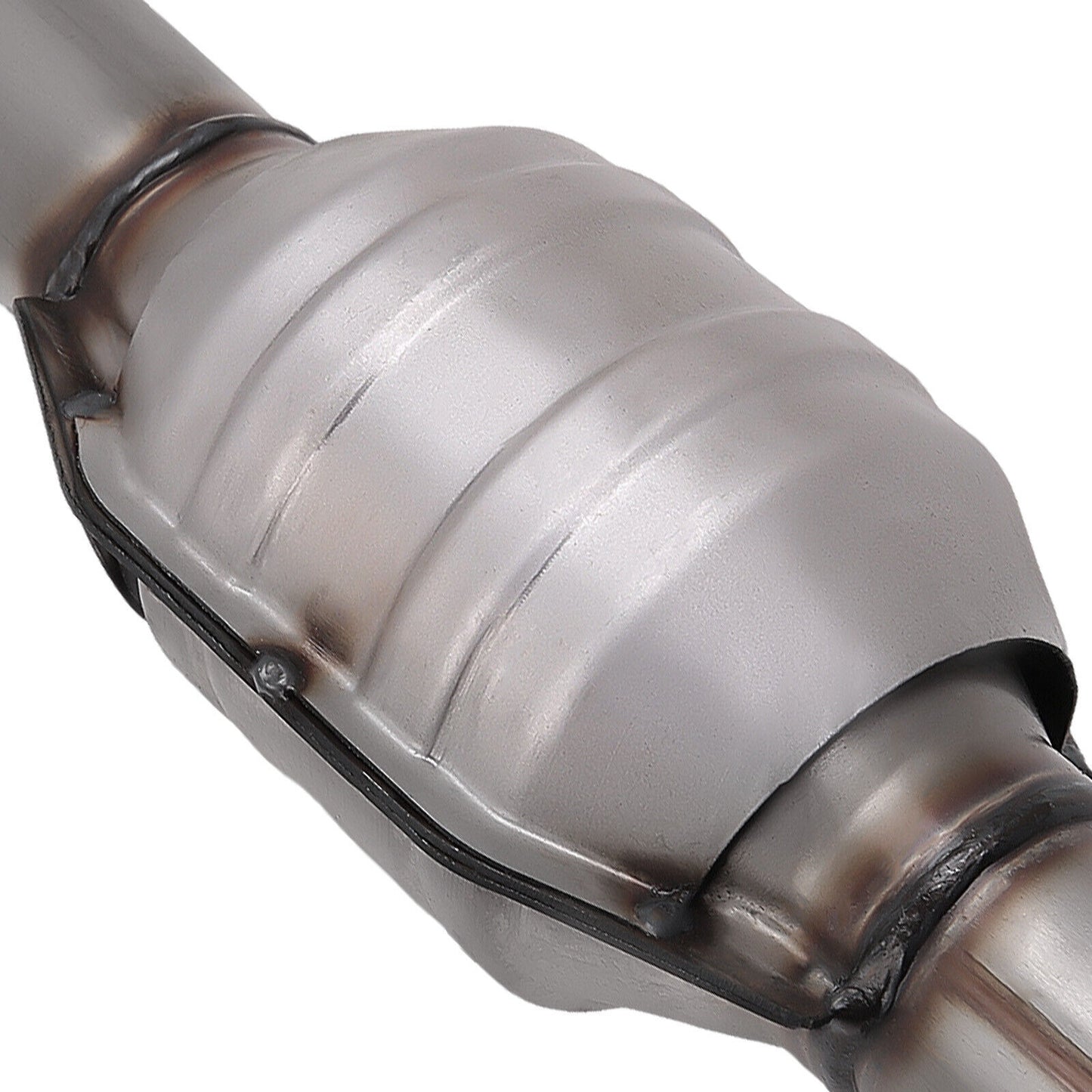 EPA Approved 2.25 Inlet/Outlet Universal Catalytic Converter  O2 Sensor Port
