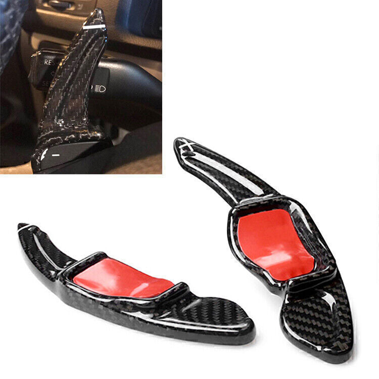 Carbon Steering Wheel Shift Paddle Shifter Extension for VW MK5/MK6/GTI/R32/R36