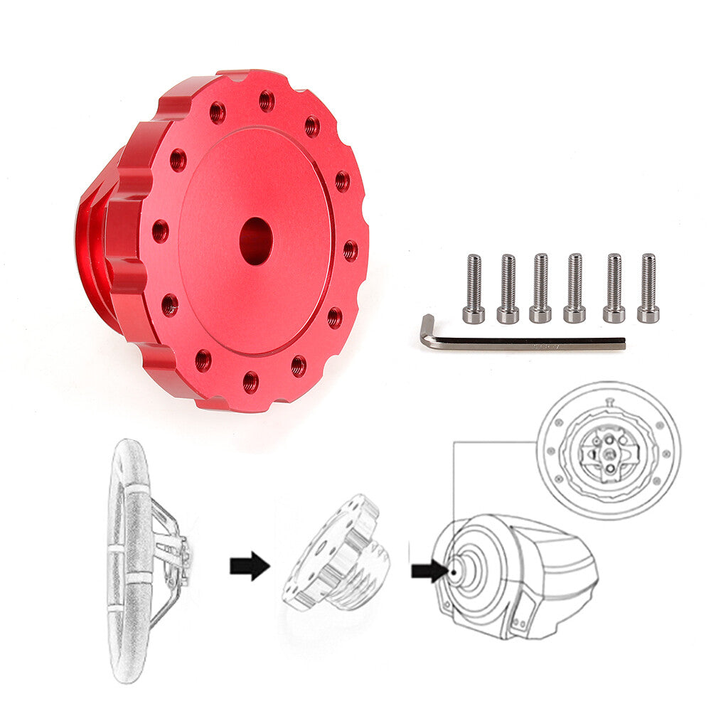 US Red Gaming Steering Wheel Adapter for Thurstmaster TX T300 T500 TS-PC TS-XW