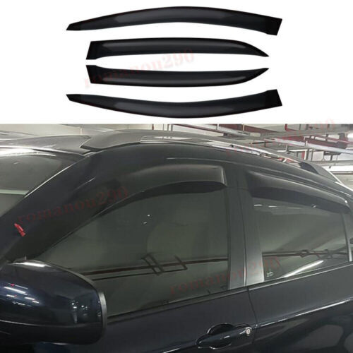 for BMW X5 2008-13 Smoky Side Window Wind Visor Sun Rain Guard Vent Deflector 4x